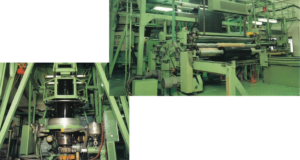株式会社フォーマンスを設立。千葉県松戸市に新工場を設立し、インフレーション方式フィルム製造機械にて特殊遮光ポリエチレンフィルムの製造を開始する。